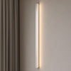 Applique murale LED Kinsley en métal, nickel et blanc