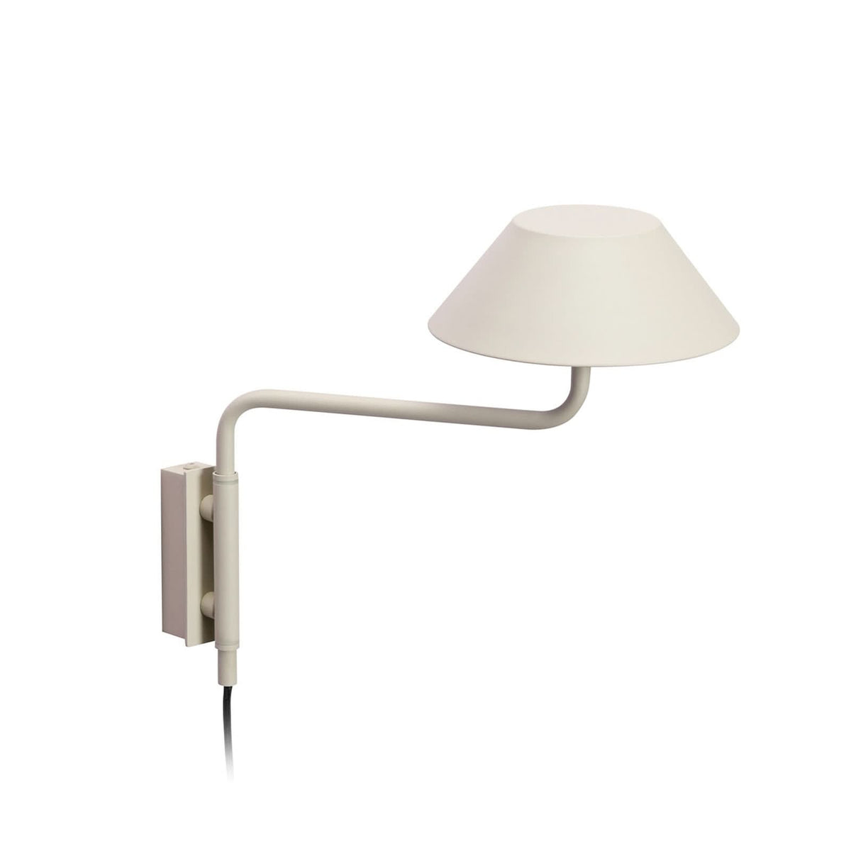 Applique murale LED Cover en métal, sable, hauteur 25 cm