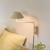 Applique murale LED Cover en métal, sable, hauteur 25 cm
