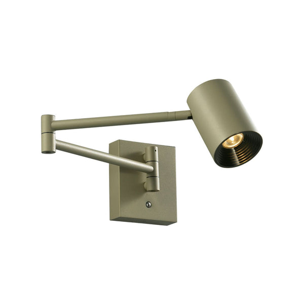 Applique murale LED Melina en aluminium, vert, 3000 K, 8 W, modèle 2