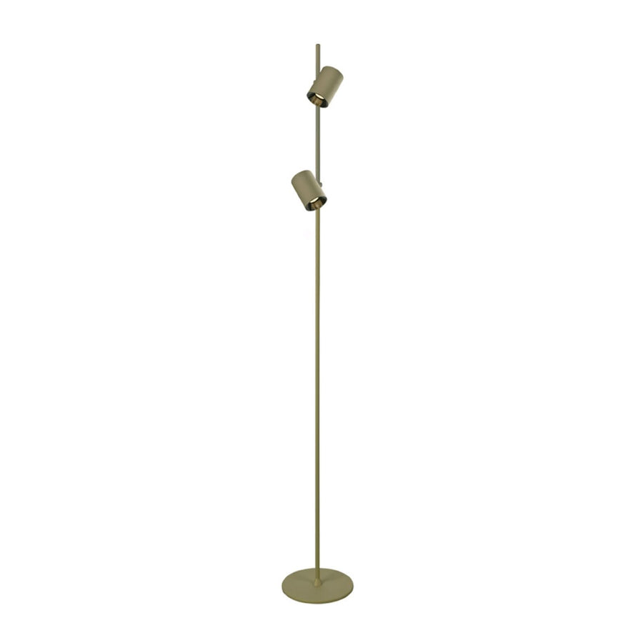 Applique murale LED Melina en aluminium, vert, Ø 22 cm