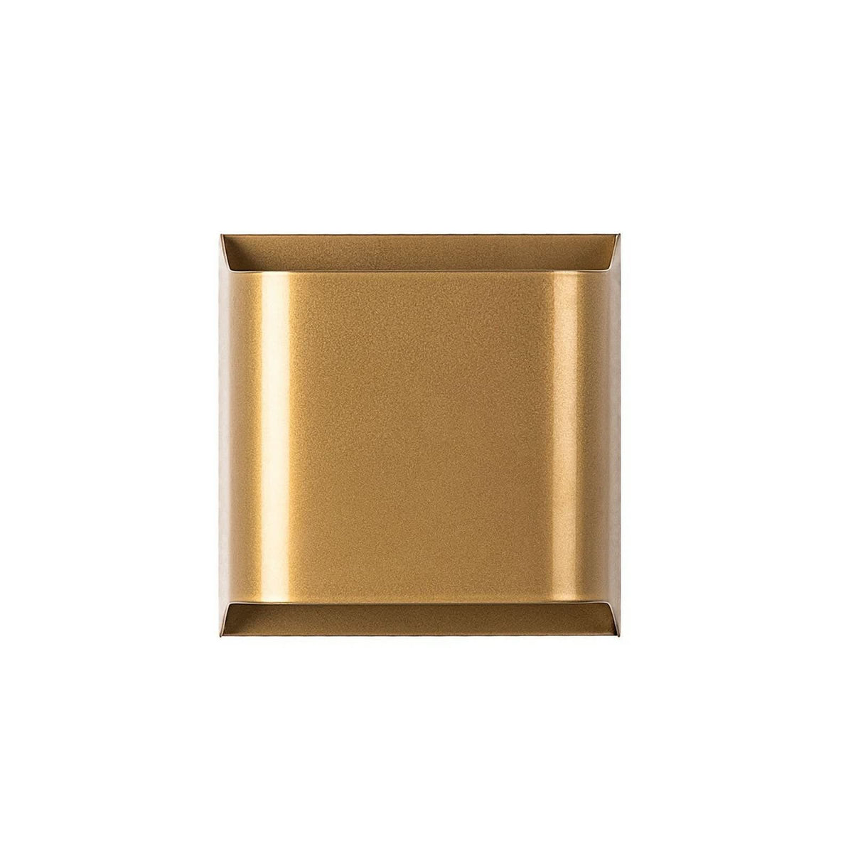 Applique murale Bera en métal, doré, hauteur 15 cm
