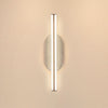 Applique murale LED Ruth en métal, gris clair et blanc, hauteur 30 cm