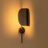 Applique murale Wing en aluminium, bronze, hauteur 47 cm