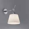 Applique murale Tolomeo 18 Diffusore en papier, crème, hauteur 32,6 cm