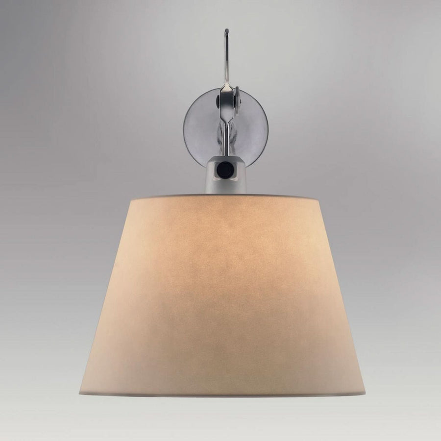 Applique murale Tolomeo 18 Diffusore en papier, crème, hauteur 32,6 cm