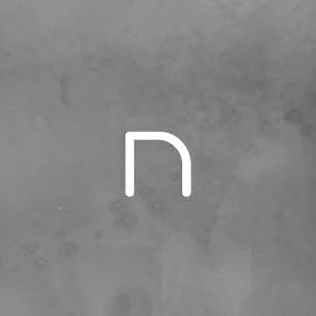 Applique murale LED Alphabet en aluminium, blanc, hauteur 65 cm, 3000 K, 19 W, largeur 65 cm