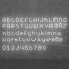 Applique murale LED Alphabet en aluminium, blanc, hauteur 65 cm, 3000 K, 21 W, largeur 65 cm
