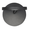 Applique murale LED Demetra Spotlight 2 en aluminium, anthracite et gris, Ø 13 cm