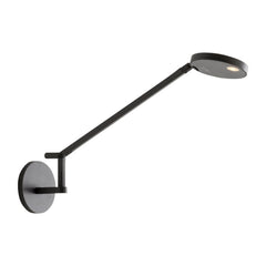 Applique murale LED Demetra Micro 2 en aluminium, anthracite, hauteur 55 cm