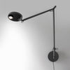 Applique murale LED Demetra Professional en aluminium, anthracite, hauteur 63,7 cm, 3000 K, 9,4 W