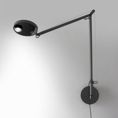 Applique murale LED Demetra Professional en aluminium, anthracite, hauteur 63,7 cm, 3000 K, 9,4 W