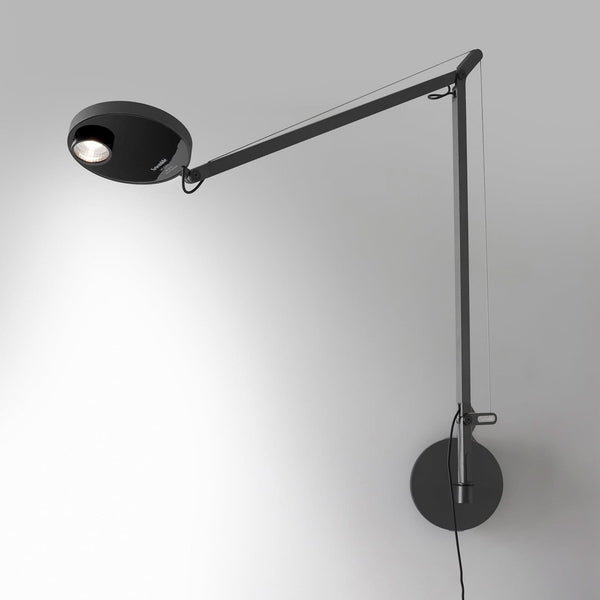 Applique murale LED Demetra Professional en aluminium, anthracite, hauteur 63,7 cm, 3000 K, 9,4 W