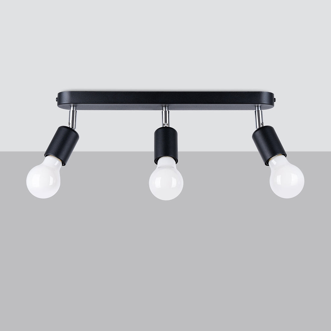 Plafonnier FORNES 3 noir