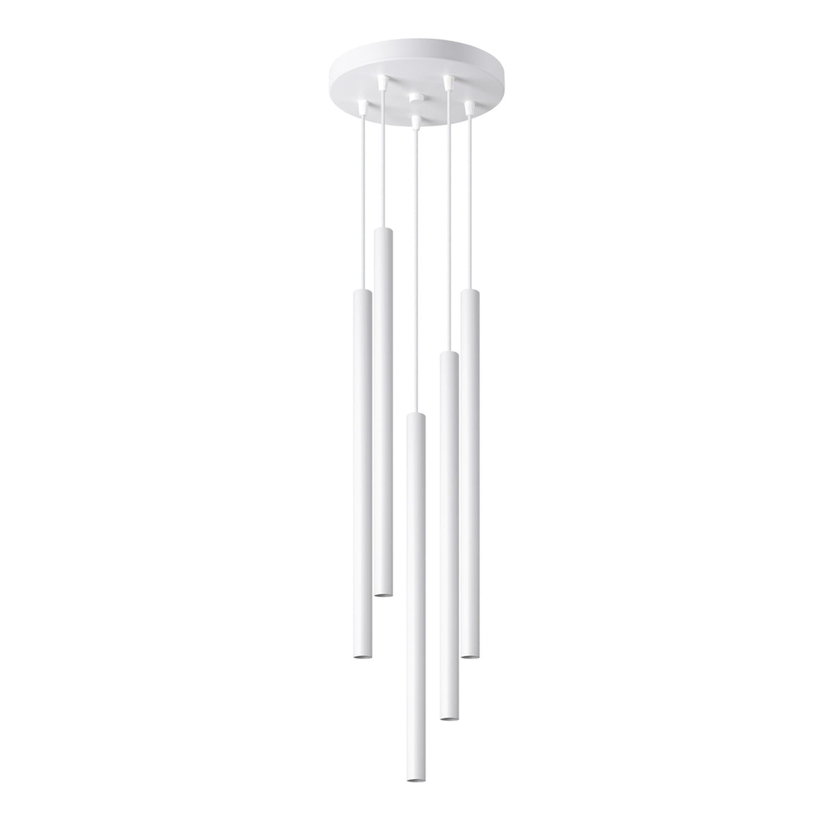 Lampe pendante PASTELO 5P Blanc