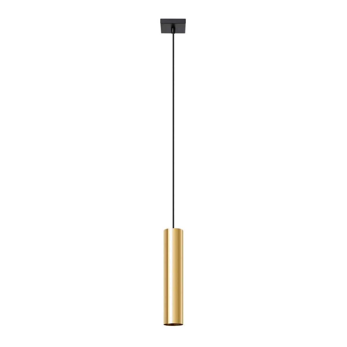 Lampe suspendue LAGOS 1 Éclat doré
