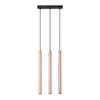 Lampe suspendue PASTELO 3L bois