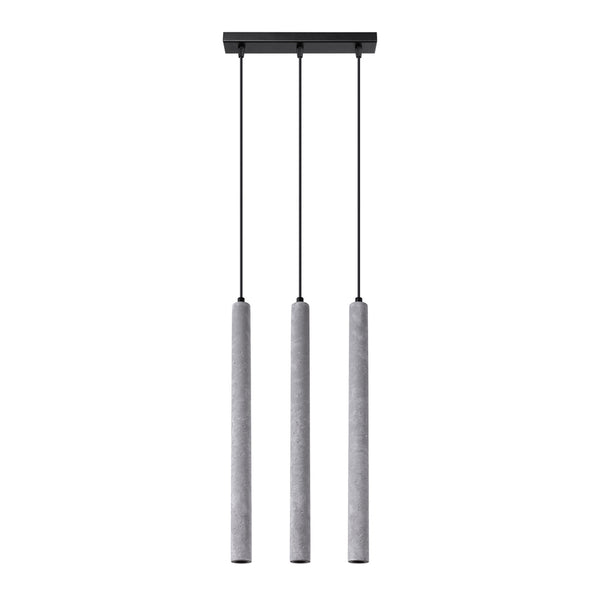 Lampe suspendue PASTELO 3L béton