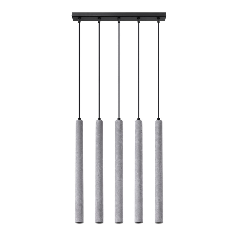 Lampe suspendue PASTELO 5L béton
