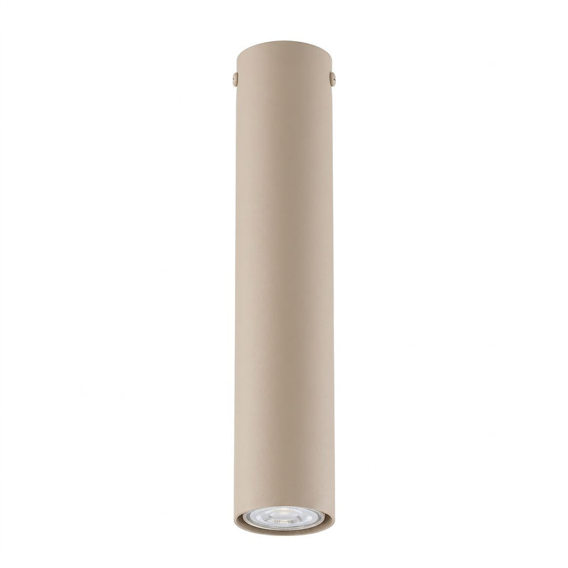 Plafonnier Tecno beige, P 30 cm