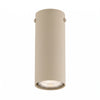 Plafonnier Tecno beige, P 15 cm