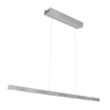Suspension luminaire Bloc argenté