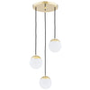 Suspension luminaire Livia 3 lumières