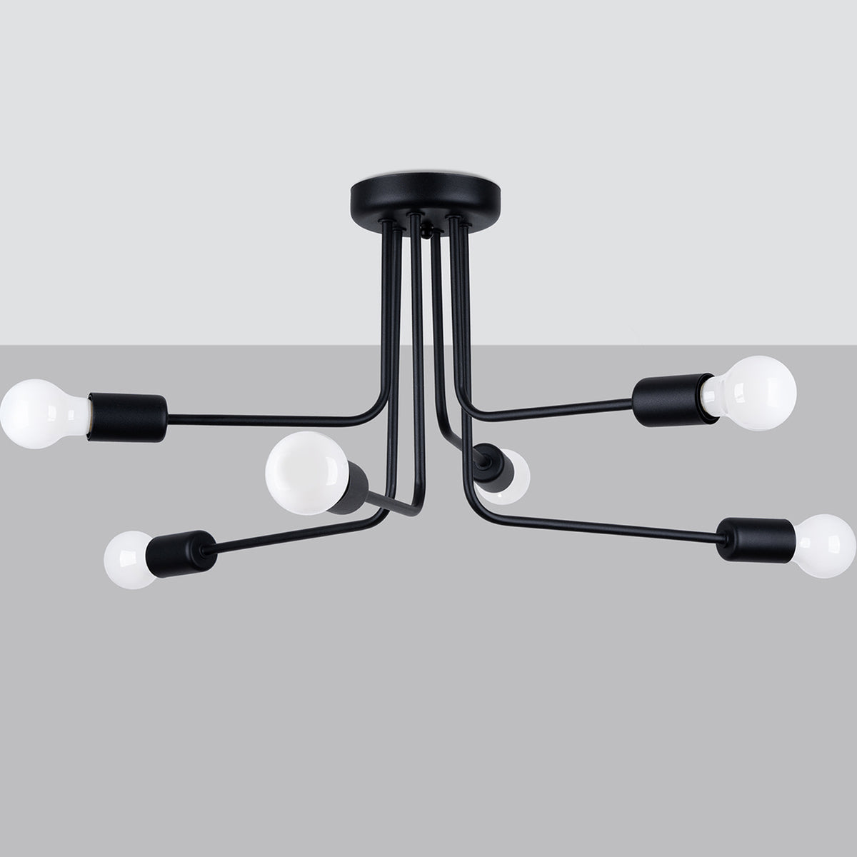 Lustre NORAH 6 noir
