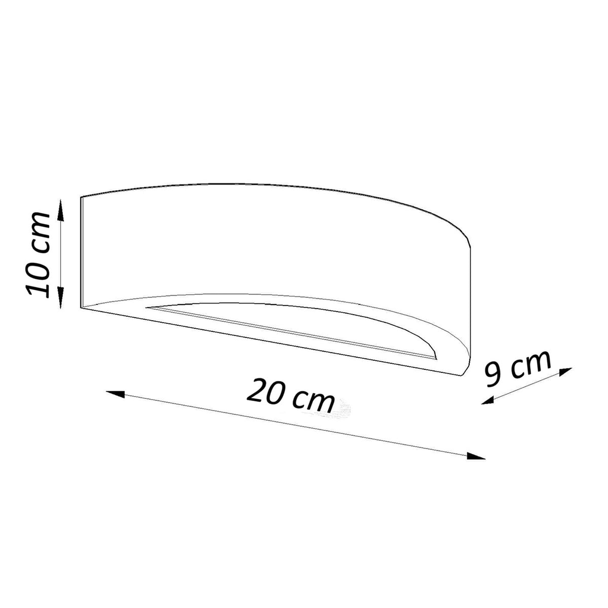Applique en céramique ATENA 20