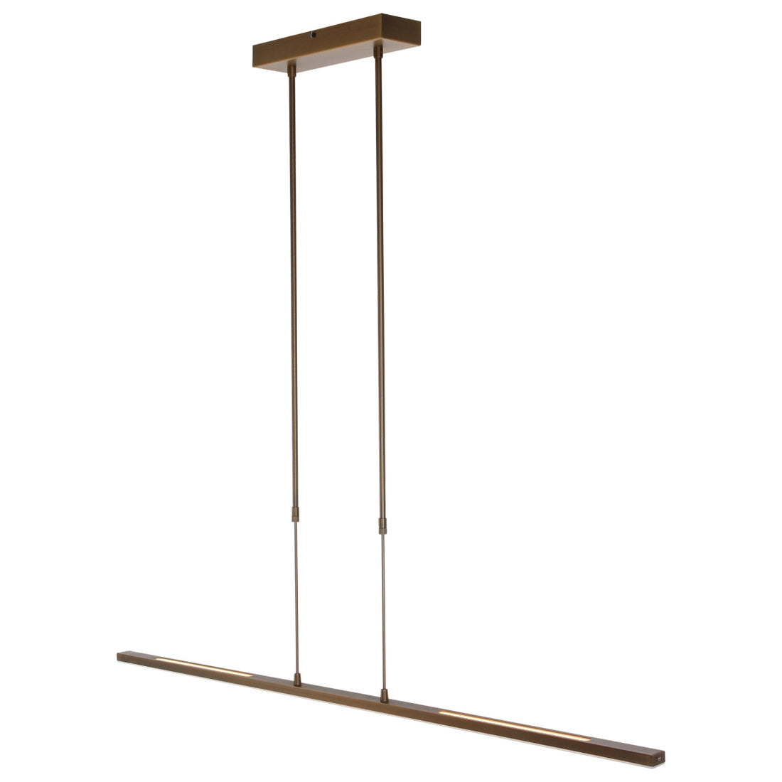 Suspension Zelena 1482BR lampe LED en bronze avec éclairage réglable