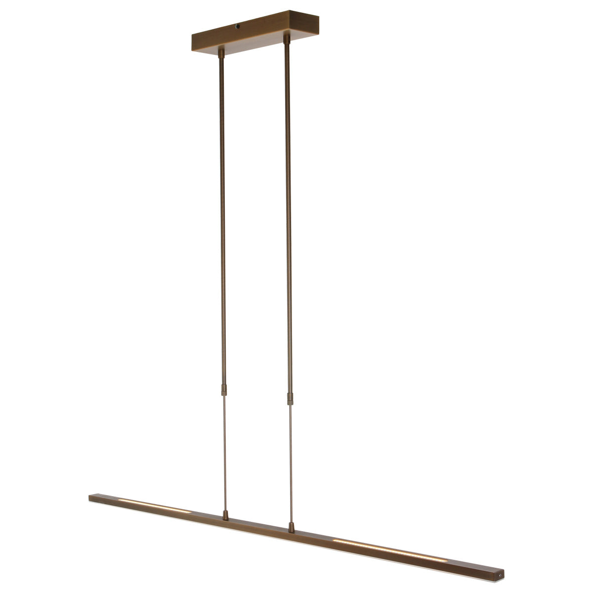 Suspension Zelena 1482BR lampe LED en bronze avec éclairage réglable
