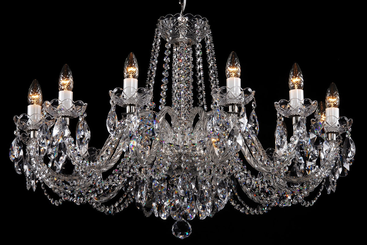 Lustre en cristal LLCH12NBN