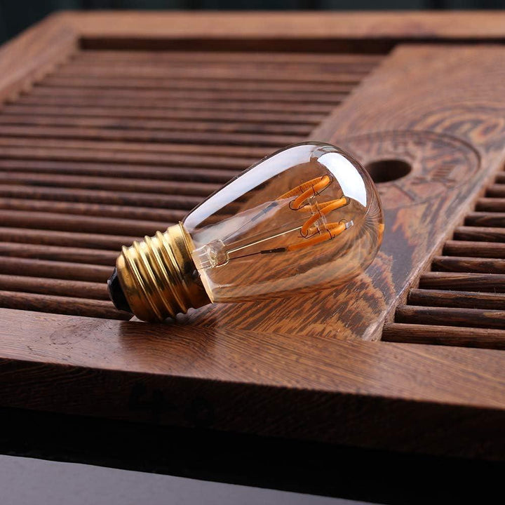 15 Ampoules Dimmable E27 Filament Blanc Chaud - Designix Ampoules LED Blanc Chaud (2200K)