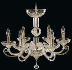 Lustre en verre transparent EL401600