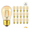 15 Grosses Ampoules LED Filament Dimmable Blanc Chaud
