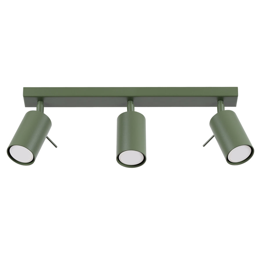 Plafonnier RING 3 Vert olive