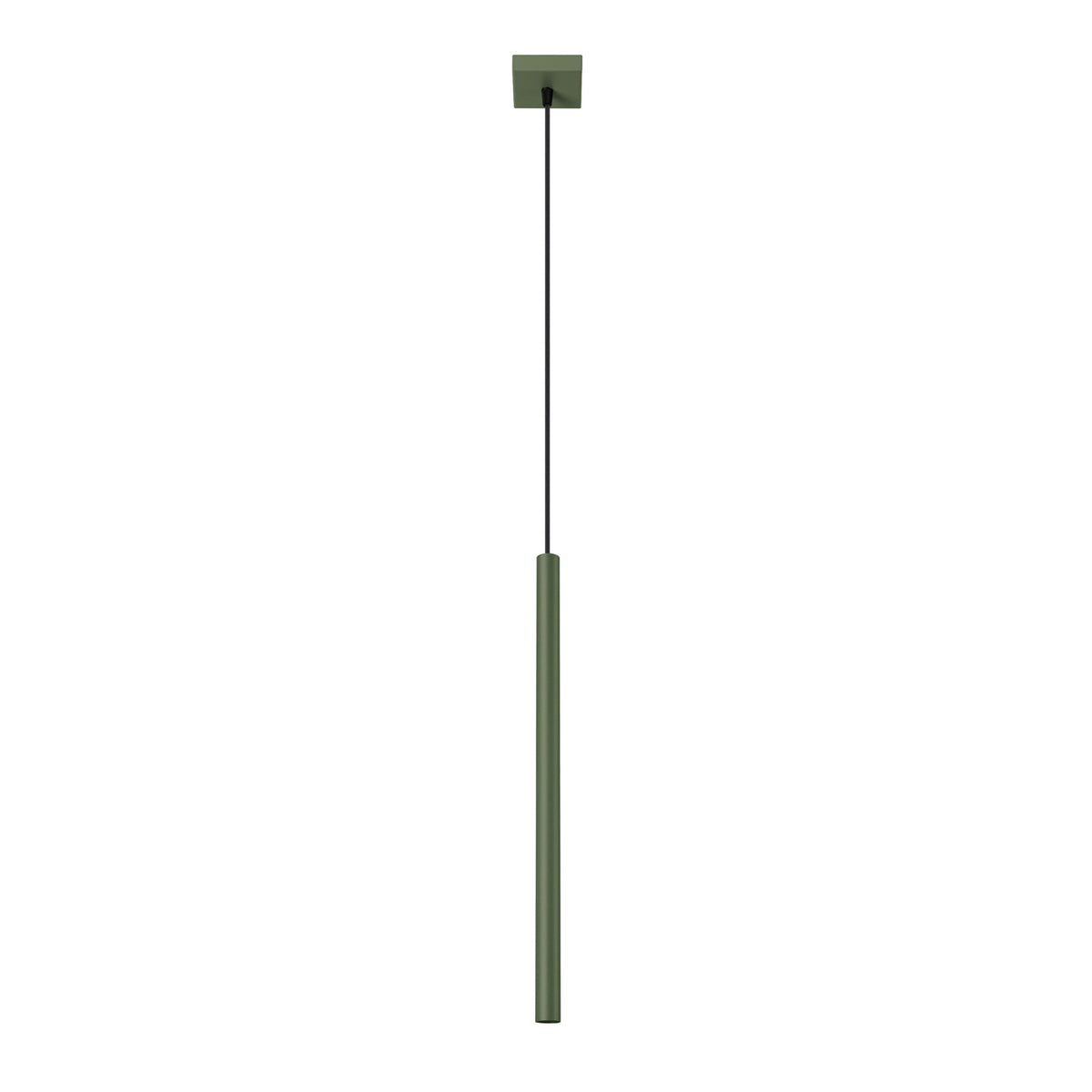 Lampe suspendue PASTELO 1 Vert olive