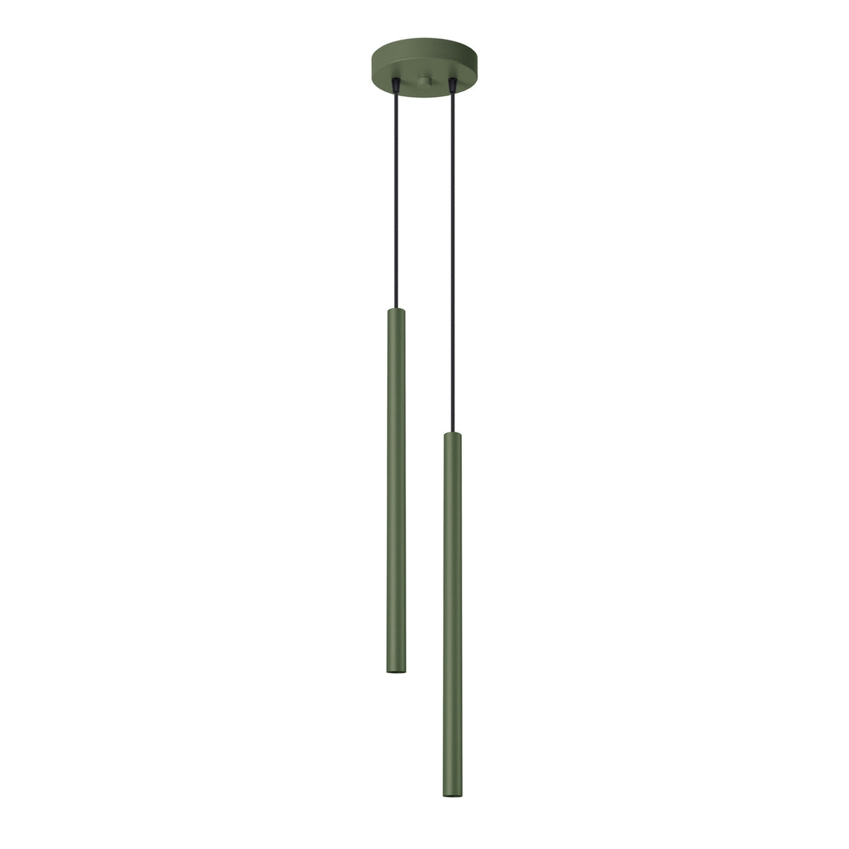 Lampe suspendue PASTELO 2 Vert olive