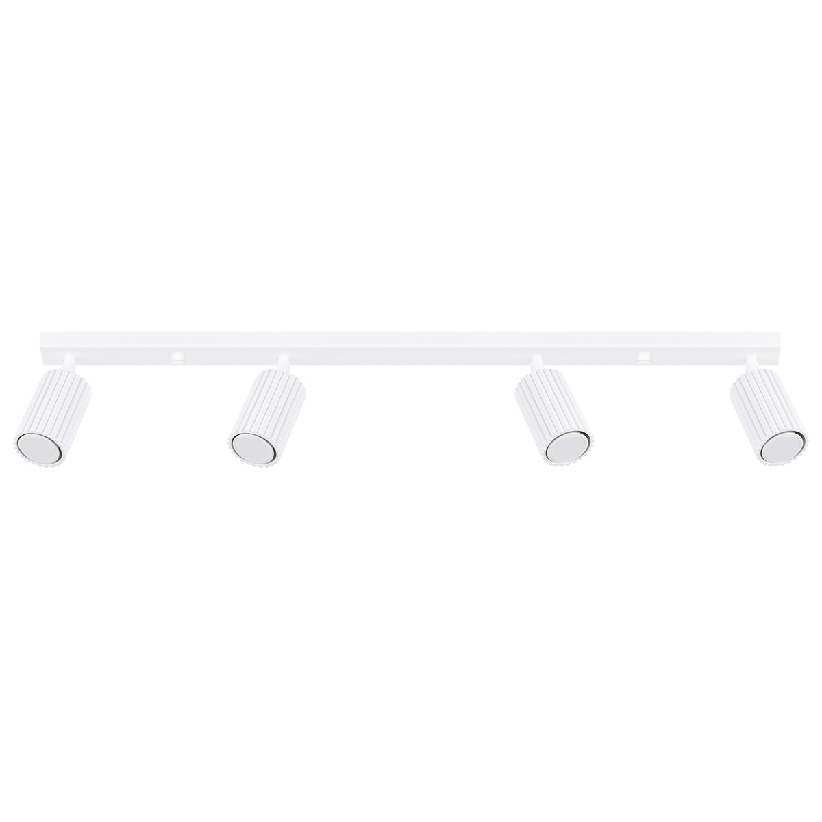 Plafonnier KARBON 4L brun Blanc