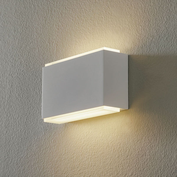 Applique murale LED 50072 3000K 18cm en verre, blanc, hauteur 10,5 cm