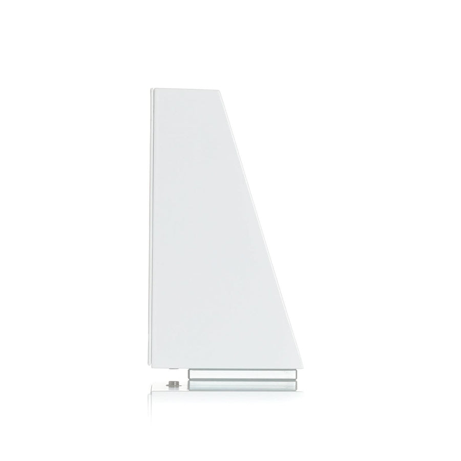 Applique murale LED 50071 en verre, blanc, hauteur 10 cm