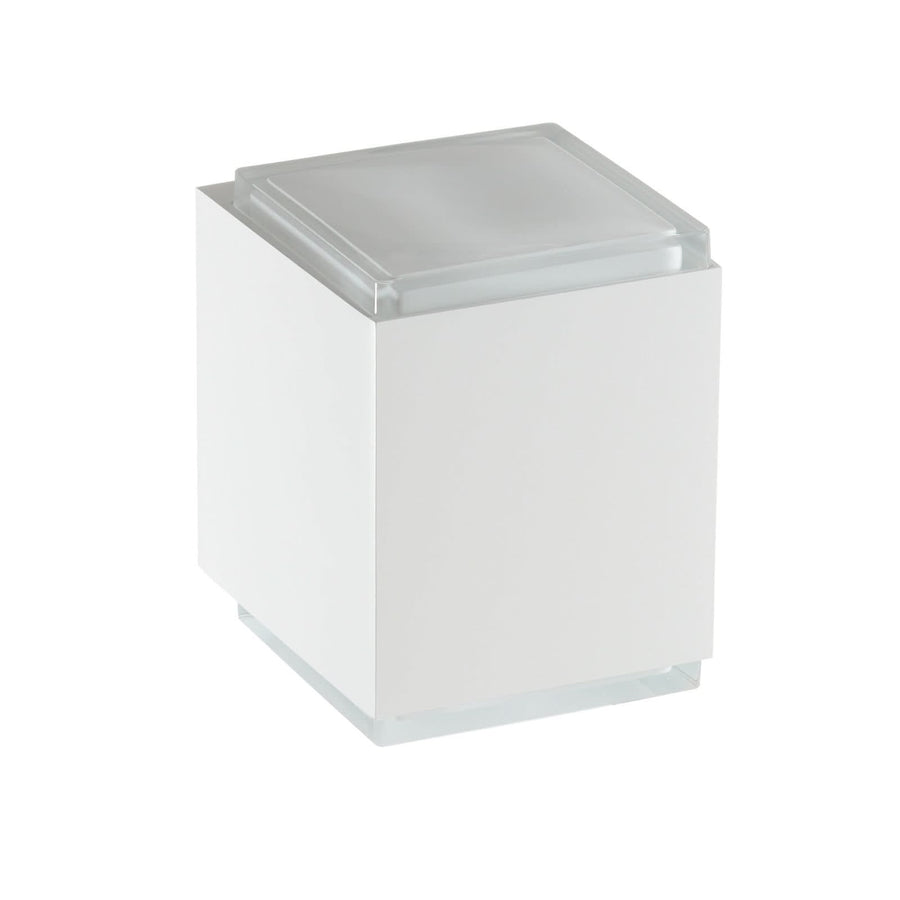 Applique murale LED 50064 3 000 en verre, blanc, hauteur 15,2 cm