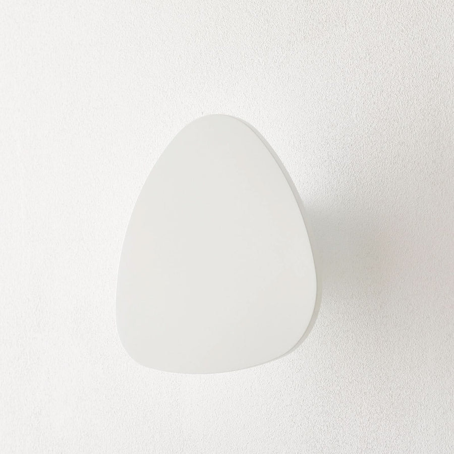 Applique murale LED Tria 02 en aluminium, blanc, hauteur 19 cm
