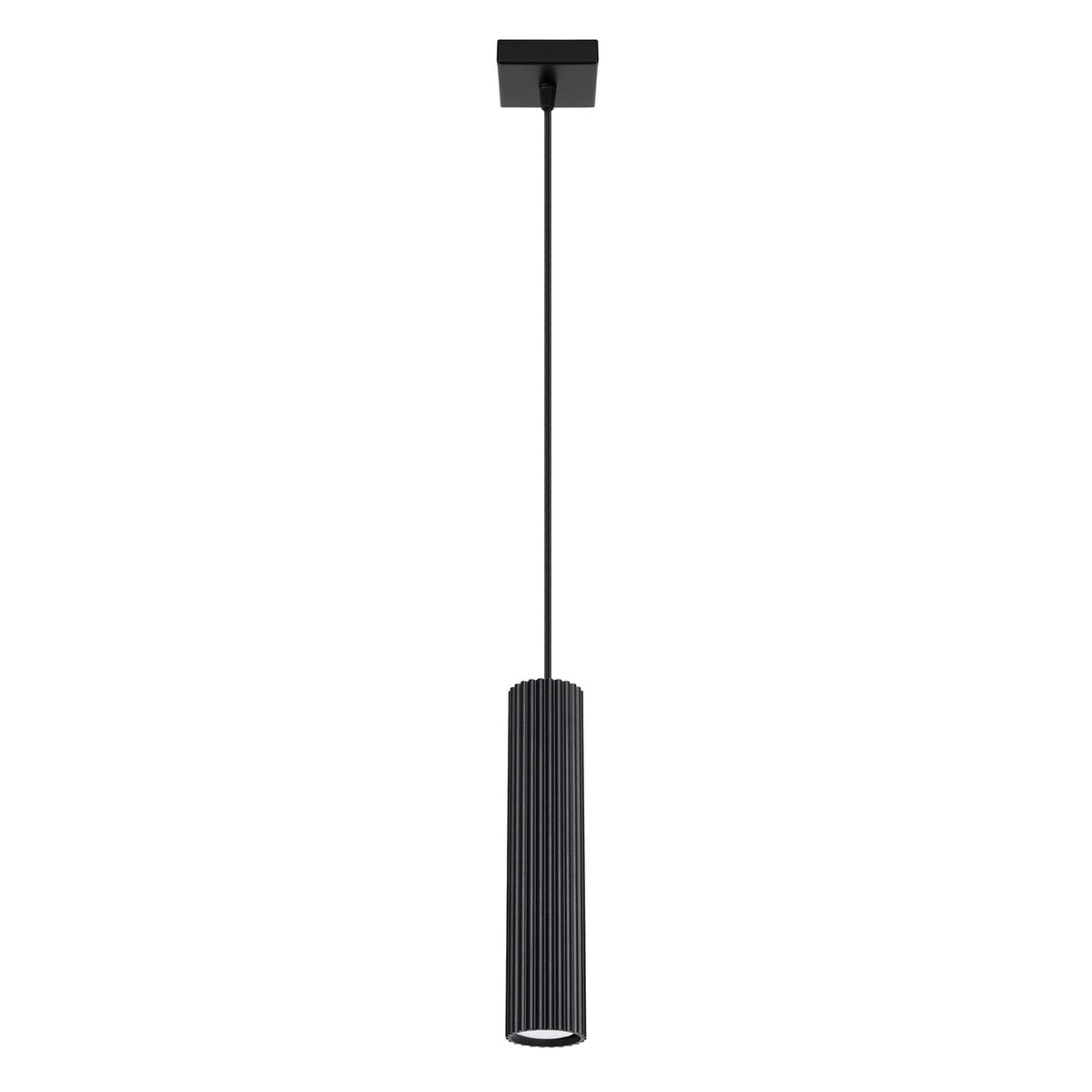 Lampe suspendue KARBON 1 Noir