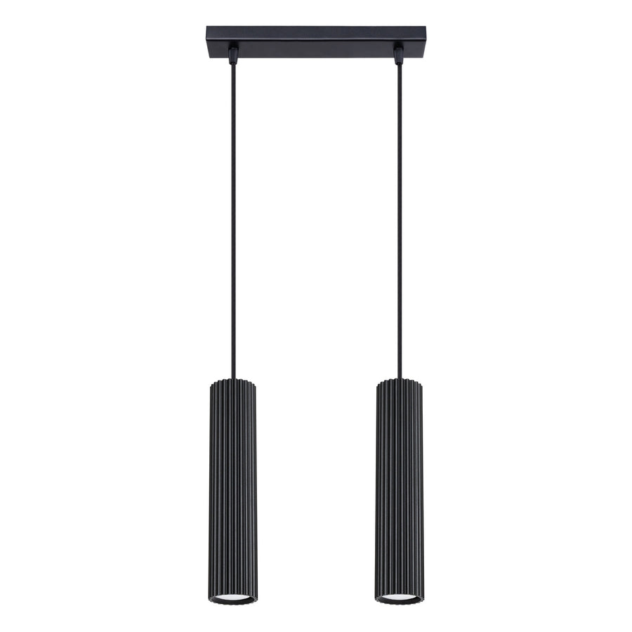 Lampe suspendue KARBON 2 Noir