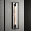 Applique murale Caged Wall X-large en marbre, noir et blanc, 2 lumières, hauteur 92 cm