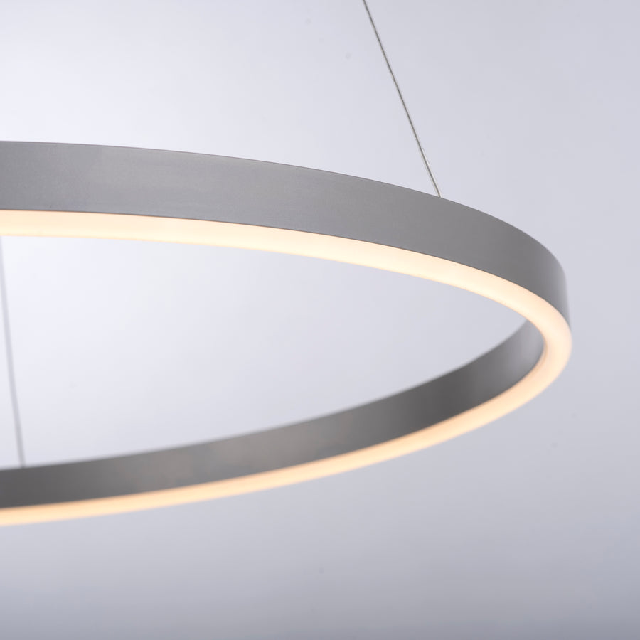 Suspension Ritus aluminium, L 58,5 cm