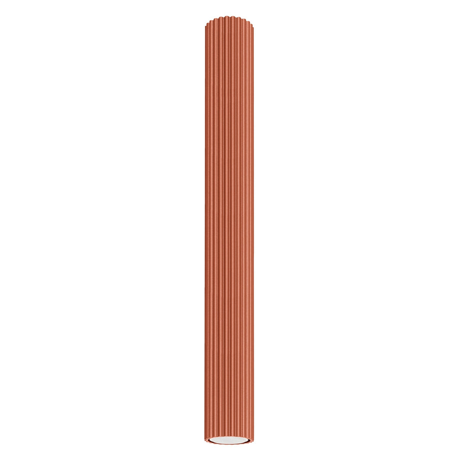 Plafonnier KARBON 60 Ocre rouge