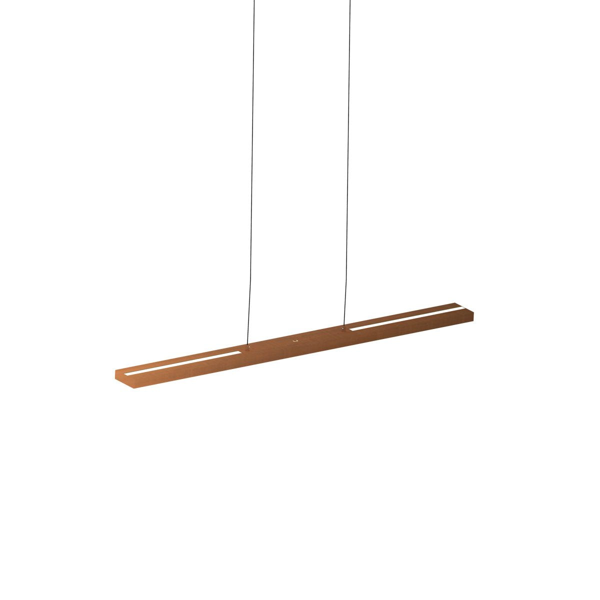 Suspension luminaire Bande bronze