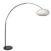 Lampadaire Silva-Alba noir